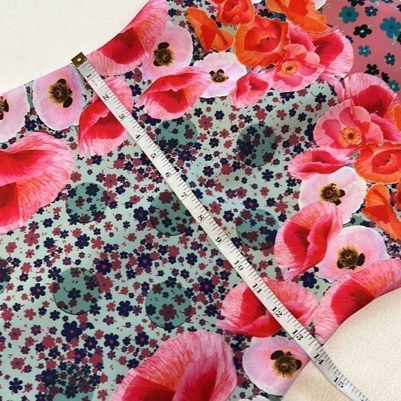 Clover Canyon Poppy Blossoms Neoprene Dress Sz M - Picture 6 of 10